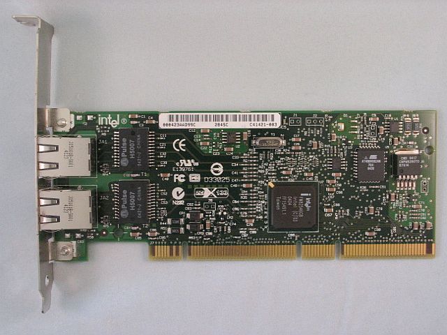 Abbildung der NIC Intel® EtherExpress® PRO/1000 MT Dual Port
