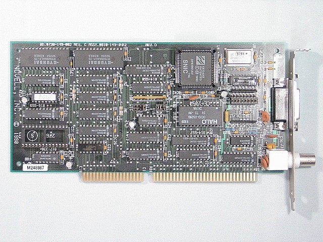 Abbildung der NIC Novell® Microdyne® NE2000 Rev. D