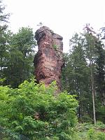  (C) 2005 by G. Doczkal, 
Felsen, 
Fünf-Burgen-Tour, 
Elsass, Frankreich