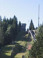  (C) 2005 by G. Doczkal, 
Ruhesteinschanze, 
Tour zum Lotharpfad, 
Ruhesteinschanze bei Ruhestein, Baden-Württemberg, Germany