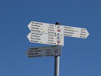  (C) 2005 by G. Doczkal, 
Wegweiser am Lotharpfad, 
Tour zum Lotharpfad, 
Schwarzwald bei Lotharpfad, Baden-Württemberg, Germany