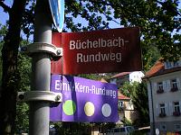  (C) 2007 by E. Doczkal, 
Wegweiser, 
Büchelbachrundweg, 
Bühlertal, Baden-Württemberg, Germany