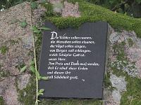  (C) 2007 by G. Doczkal, 
Gedenktafel auf dem Schartenberg, 
Schartenberg bei Eisental, Baden-Württemberg, Germany