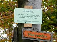 (C) 2007 by G. Doczkal, 
Hinweistafel, 
Mauzenberg bei Bernbach, Baden-Württemberg, Germany