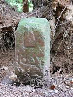  (C) 2008 by G. Doczkal, 
Alter Grenzstein, 
Grundbächle bei Langenbrand, Baden-Württemberg, Germany
