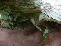 (C) 2008 by G. Doczkal, 
Auswaschungen am Großen Loch, 
Großes Loch bei Loffenau, Baden-Württemberg, Germany