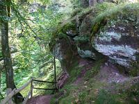  (C) 2008 by G. Doczkal, 
Felsen am Großen Loch, 
Großes Loch bei Loffenau, Baden-Württemberg, Germany