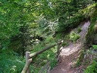 (C) 2008 by G. Doczkal, 
Steig durch das Tal des Laufbachs, 
Großes Loch bei Loffenau, Baden-Württemberg, Germany