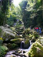  (C) 2008 by G. Doczkal, 
Die Gertelbachfälle, 
Gertelbachtal bei Sand, Baden-Württemberg, Germany
