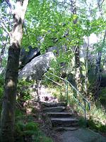  (C) 2008 by G. Doczkal, 
Aufstieg zum Wiedenfelsen, 
Wiedenfelsen bei Sand, Baden-Württemberg, Germany
