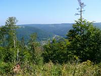  (C) 2008 by G. Doczkal, 
Blick ins Albtal, 
Pfahlwald bei Bernbach, Baden-Württemberg, Germany