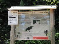  (C) 2009 by G. Doczkal, 
Hinweistafel, 
Großes Loch bei Loffenau, Baden-Württemberg, Germany