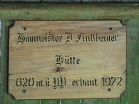  (C) 2009 by G. Doczkal, 
Gedenktafel, 
Holzmacherrundweg bei Tonbach, Baden-Württemberg, Germany